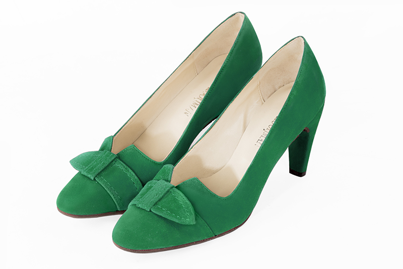 Escarpins habillés vert émeraude - Florence KOOIJMAN