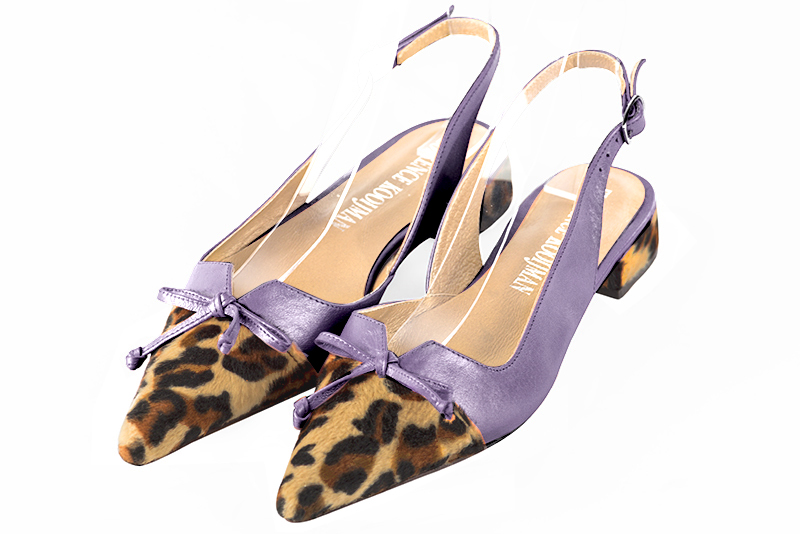 Chaussures habillées violet parme pour femme - Florence KOOIJMAN
