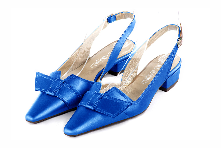 Chaussures habillées bleu électrique pour femme - Florence KOOIJMAN