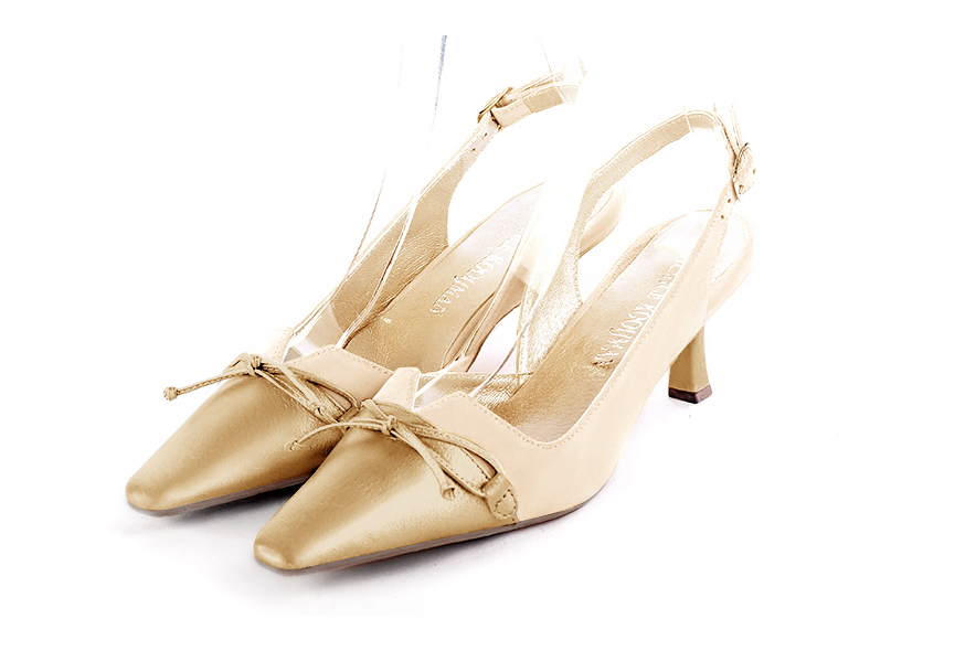 Chaussures habillées doré pour femme - Florence KOOIJMAN