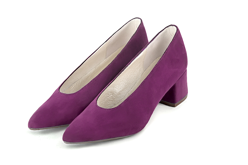 Escarpins habillés violet myrtille - Florence KOOIJMAN