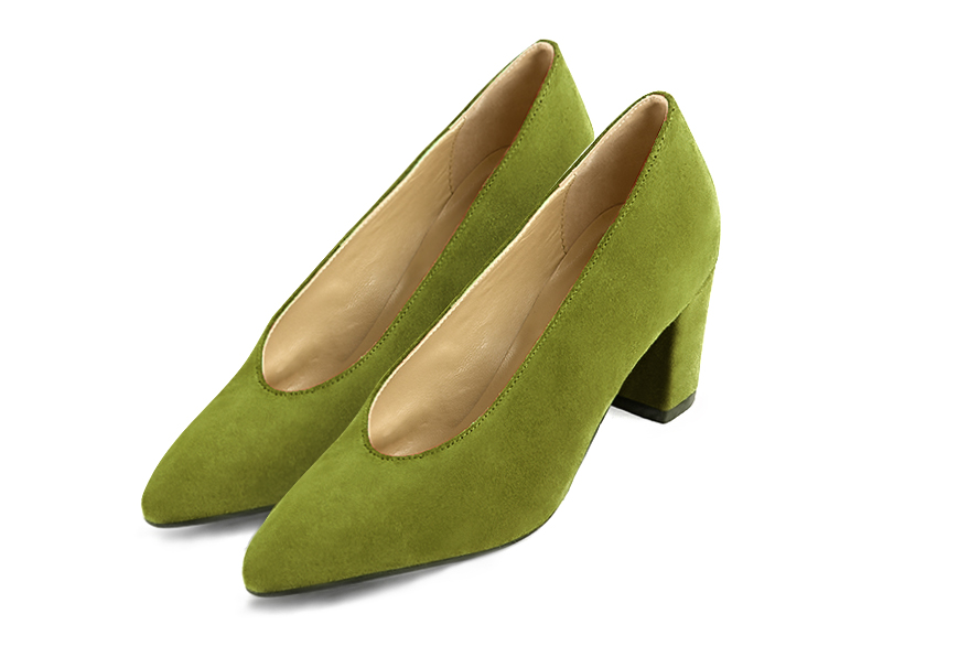Escarpins habillés vert pistache - Florence KOOIJMAN