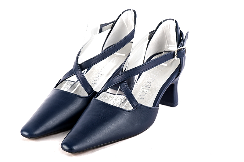 Chaussures habillées bleu marine pour femme - Florence KOOIJMAN