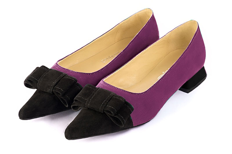 Escarpins habillés violet myrtille - Florence KOOIJMAN