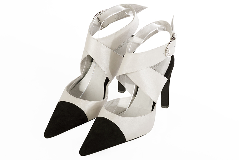 Chaussures habillées blanc cassé pour femme - Florence KOOIJMAN