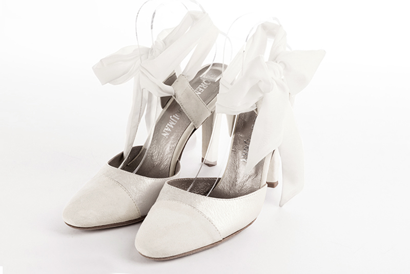 Chaussures habillées blanc cassé pour femme - Florence KOOIJMAN