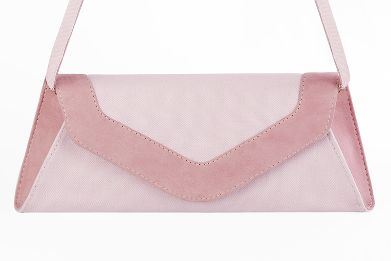 Sacs et pochettes cérémonie Florence KOOIJMAN - Sac pochette rose, assorti à des escarpins rose