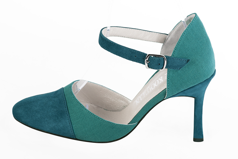 Escarpins personnalisables Florence KOOIJMAN - Escarpin Bleu Canard, du 35 au 43