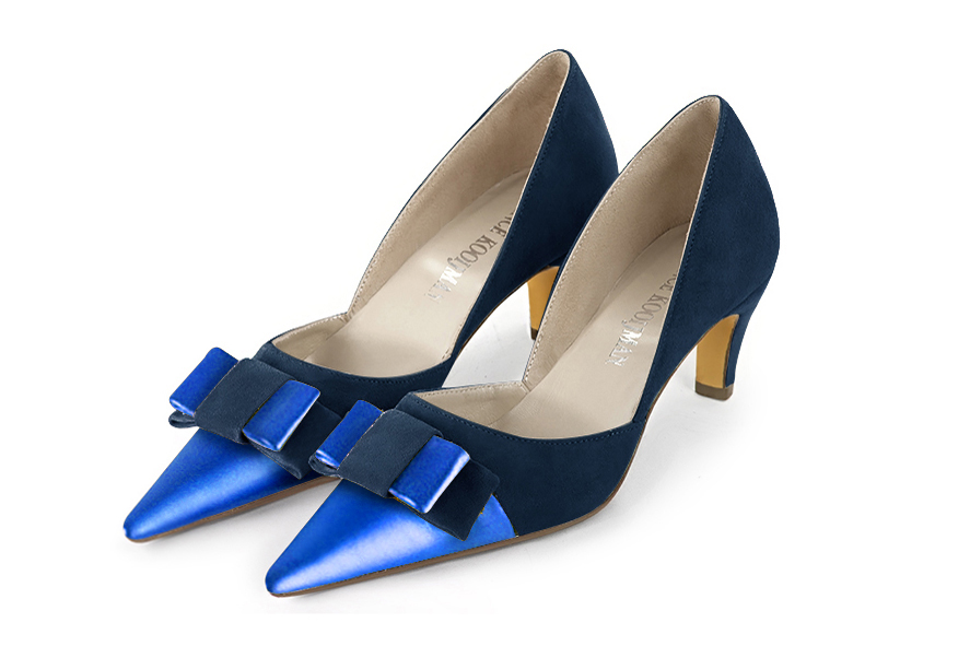 Escarpins habillés bleu électrique - Florence KOOIJMAN