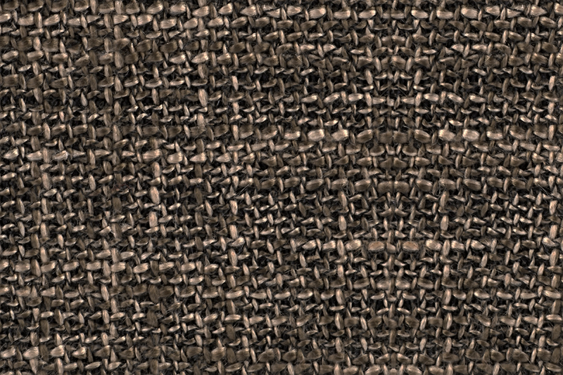 Tissu uni : Chiné marron ébène - Personnalisation Florence KOOIJMAN