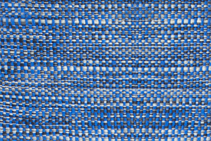 Tissu uni : Chiné bleu électrique - Personnalisation Florence KOOIJMAN