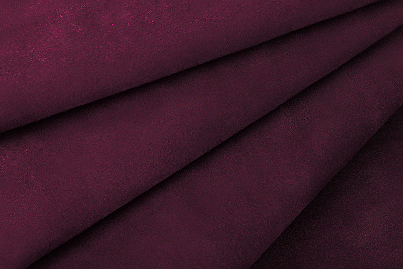 Cuir daim rouge aubergine pour escarpins, pochettes, baskets, bottines, bottes - Florence KOOIJMAN
