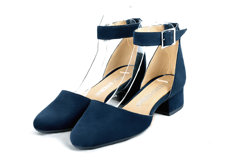 Chaussures habillées bleu marine pour femme - Florence KOOIJMAN