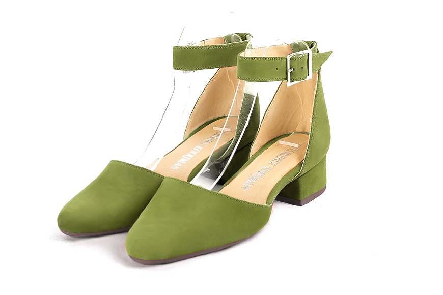 Chaussures habillées vert pistache pour femme - Florence KOOIJMAN