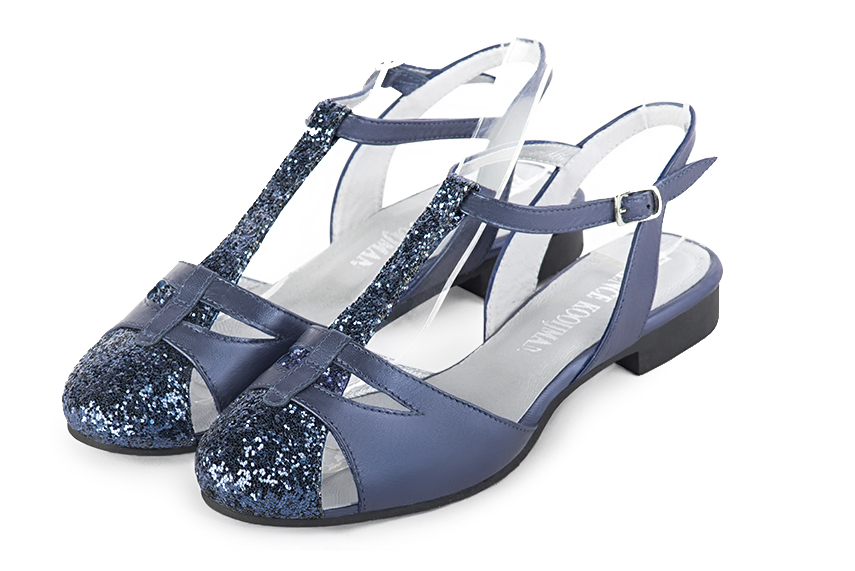 Chaussures habillées bleu indigo pour femme - Florence KOOIJMAN