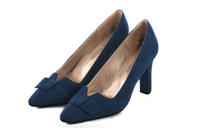 Escarpins habillés bleu marine - Florence KOOIJMAN
