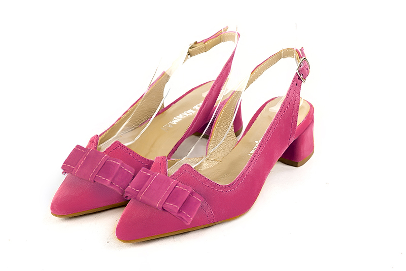 Chaussures habillées rose fuchsia pour femme - Florence KOOIJMAN