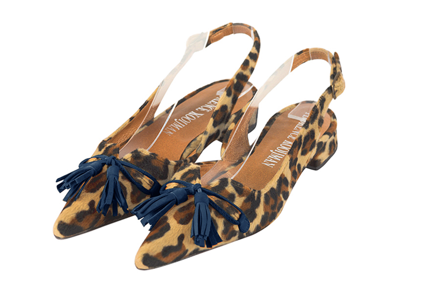 Chaussures habillées bleu marine pour femme - Florence KOOIJMAN