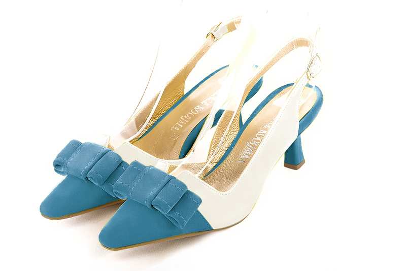 Chaussures habillées blanc cassé pour femme - Florence KOOIJMAN