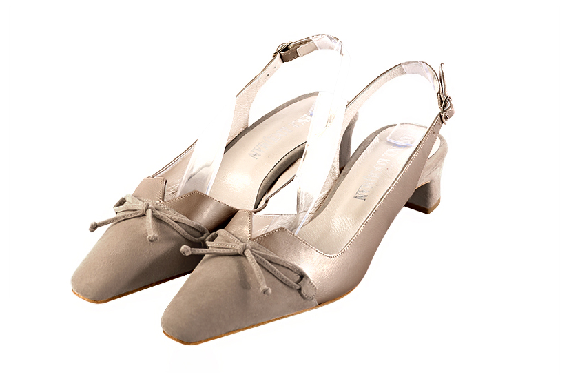 Chaussures habillées beige sahara pour femme - Florence KOOIJMAN