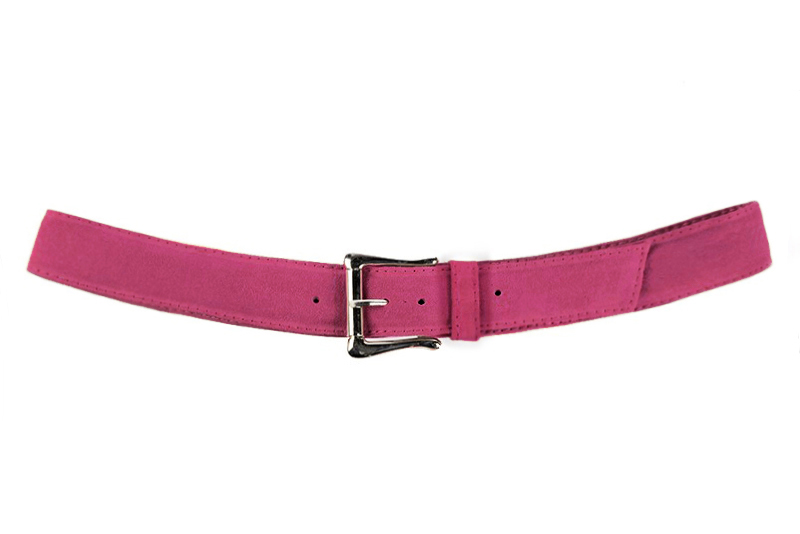 Ceinture femme  rose fuchsia. Personnalisation. Vue de profil - Florence KOOIJMAN