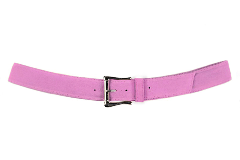 Ceinture femme  violet mauve. Personnalisation. Vue de profil - Florence KOOIJMAN