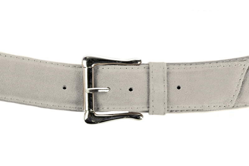 Ceinture femme  blanc cassé. Personnalisation Vue avant - Florence KOOIJMAN