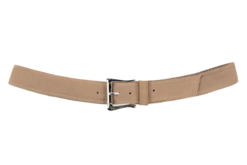 Ceinture femme  beige sahara. Personnalisation. Vue de profil - Florence KOOIJMAN