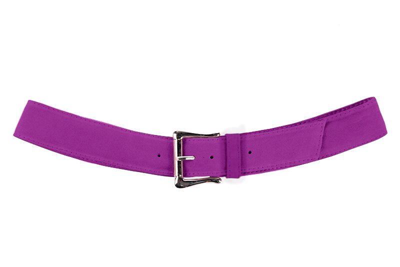 Ceinture femme  violet mauve. Personnalisation. Vue de profil - Florence KOOIJMAN