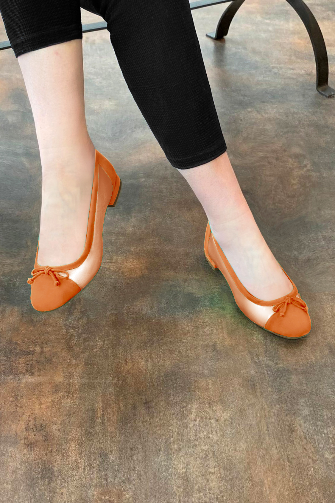 Ballerine orange best sale