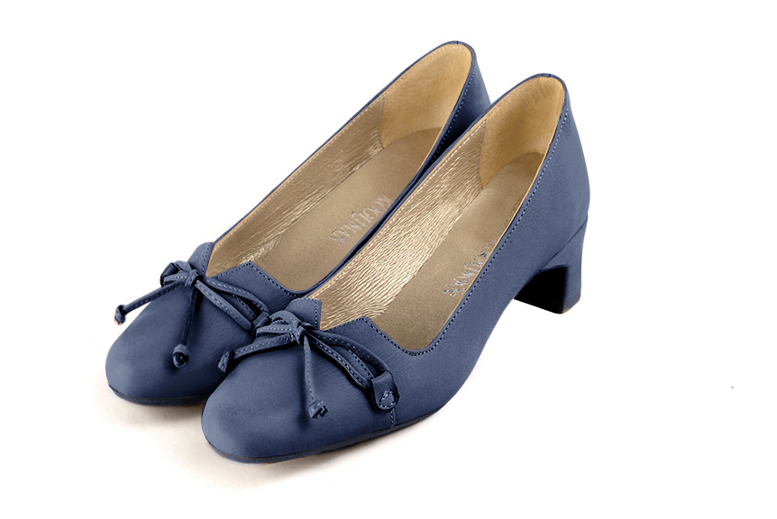 Escarpins habillés bleu indigo - Florence KOOIJMAN