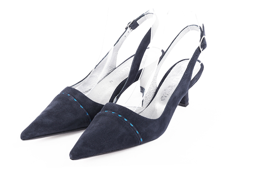 Phase Eight Women's Bow Front Slingback Block Heel Shoes | £109.00 |  Buchanan Galleries