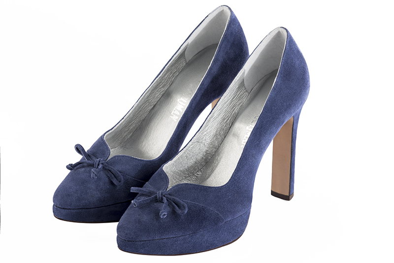 Escarpins habillés bleu indigo - Florence KOOIJMAN