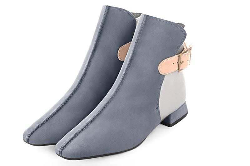 Bottines habillées gris souris pour femme - Florence KOOIJMAN