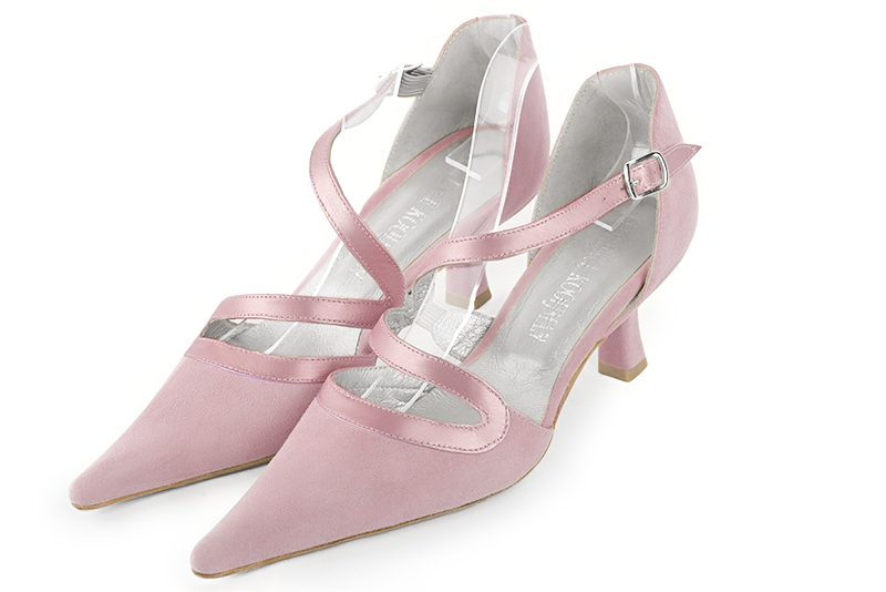 Chaussures habillées rose pâle pour femme - Florence KOOIJMAN