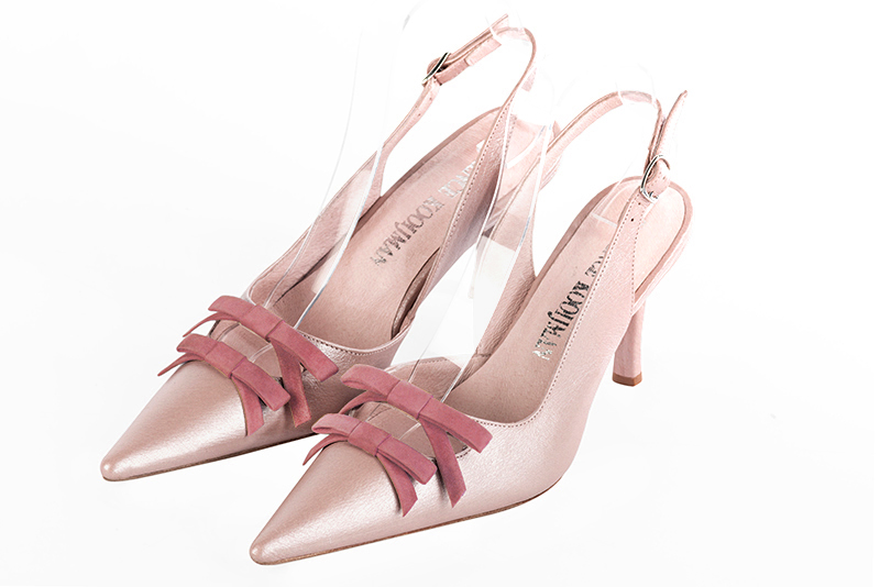 Chaussures habillées rose poudré pour femme - Florence KOOIJMAN