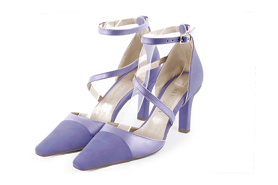 Chaussures habillées violet parme pour femme - Florence KOOIJMAN