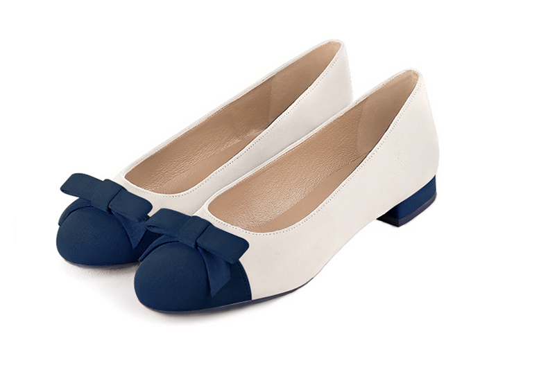 Ballerines habillées bleu marine - Florence KOOIJMAN