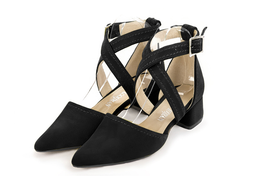 Chaussures habillées noir mat pour femme - Florence KOOIJMAN