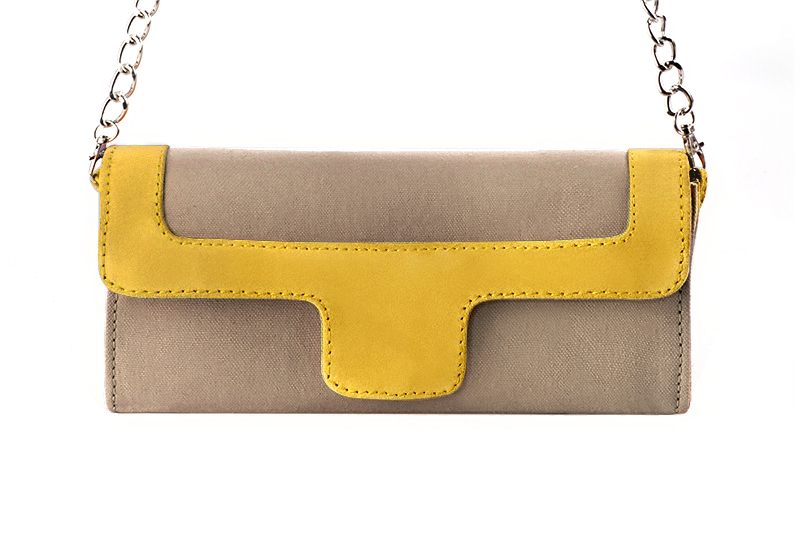 Pochettes habillées jaune soleil pour cérémonies - Florence KOOIJMAN