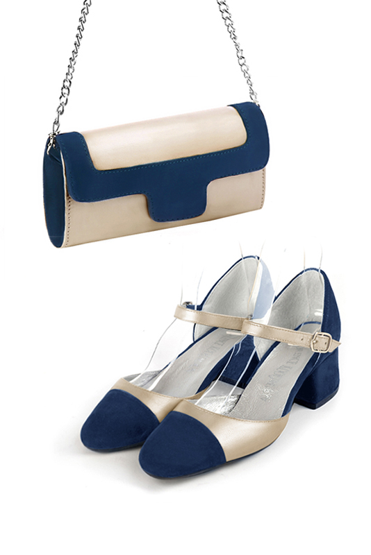 Pochette habillée femme pour cérémonie - Vue porté