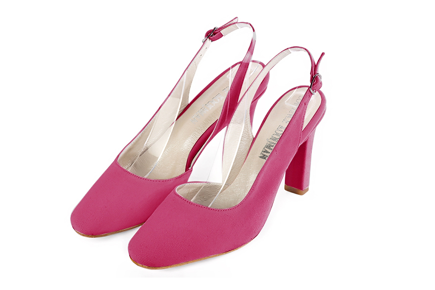 Chaussures habillées rose pétunia pour femme - Florence KOOIJMAN