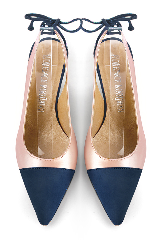 Amazon.com | Aachcol Women Pumps Peep Open Toe Ankle Strap Slingback Kitten  Low Heel Dress Shoes Sandals Patent Office Wedding Shopping Navy Blue 1.5  Inch 11.5 US | Heeled Sandals