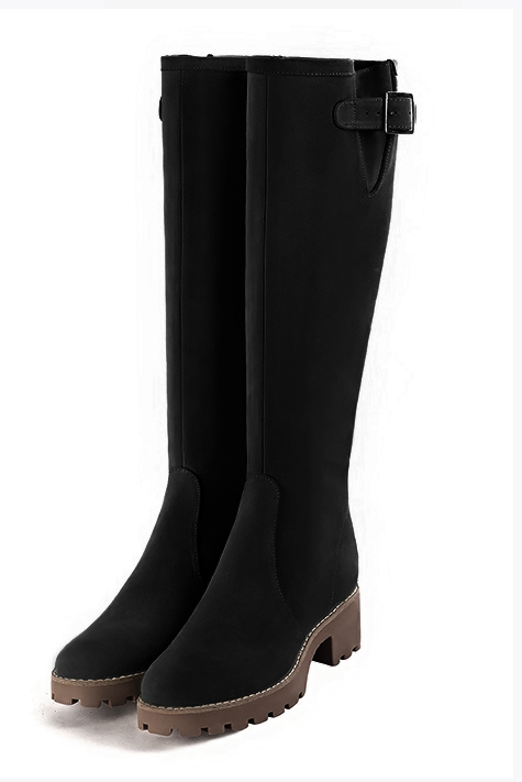 Bottes habillées noir mat pour femme - Florence KOOIJMAN