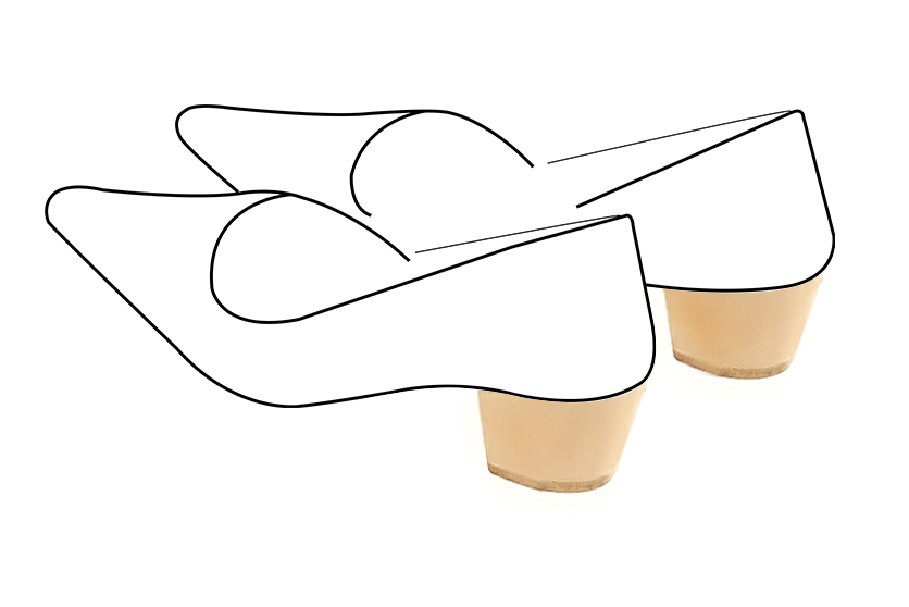Petit talon bottier pour chaussures et boots - Florence KOOIJMAN