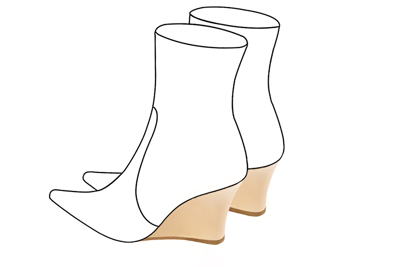 Chaussures et maroquinerie Florence KOOIJMAN - Talon compensé, d'une hauteur de 7 centimètres, légèrement cintré