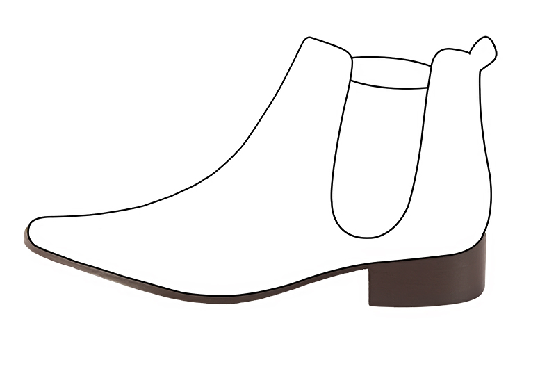 Chaussures et maroquinerie Florence KOOIJMAN - Semelle lisse collante en cuir avec un talon de 2.5 centimètres