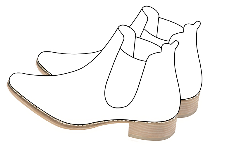 Chaussures et maroquinerie Florence KOOIJMAN - Semelle trépointe en cuir avec un talon d'une hauteur de 1.5 centimètres