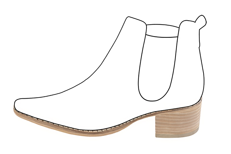 Chaussures et maroquinerie Florence KOOIJMAN - Semelle bloc en cuir avec une trépointe 