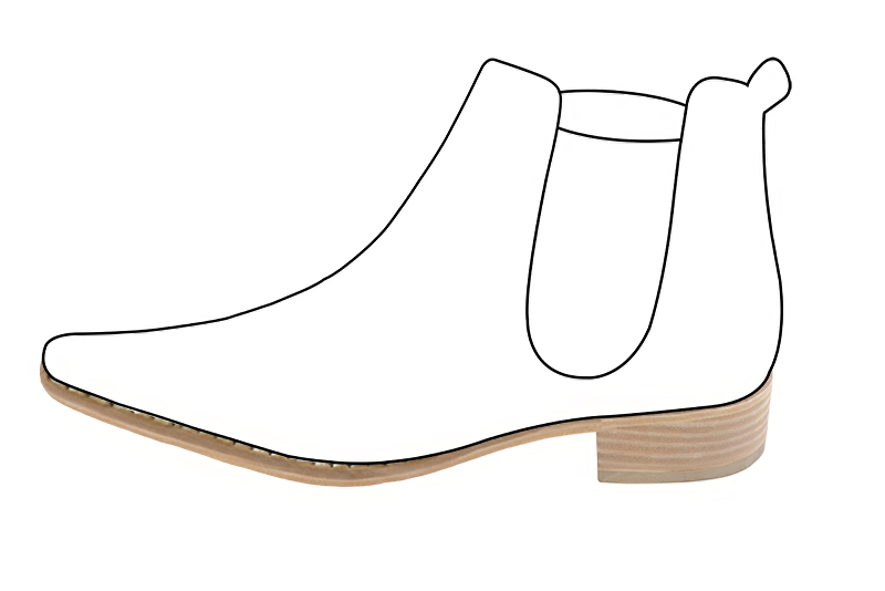 Chaussures et maroquinerie Florence KOOIJMAN - Semelle bloc en cuir avec une trépointe avant